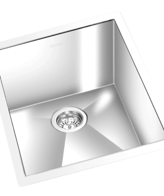 GEM under mount square satin sink 13”x15”x7”
