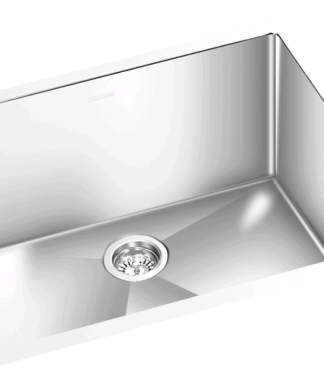 GEM single bowl under mount satin sink 23"x18"x10"