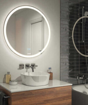 Integrated Mirror with Defogger
