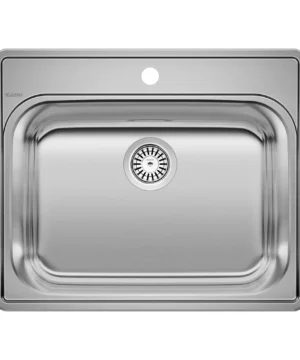 BLANCO 25"X 20" ESSENTIAL DEEP BOWL 1-HOLE UTILITY/LAUNDRY SINK - STAINLESS