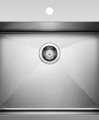 BLANCO 401802 QUATRUS R15 1 BOWL DUAL MOUNT LAUNDRY SINK - STAINLESS
