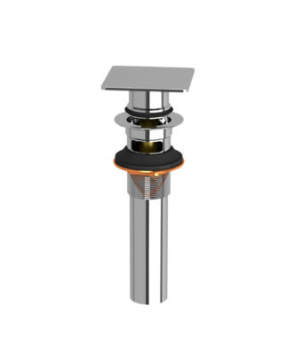 Riobel Push Drain With Overflow (Square)