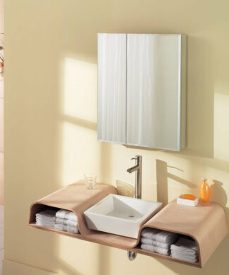 MAAX BV2426 24" x 26" Medicine Cabinet in Chrome