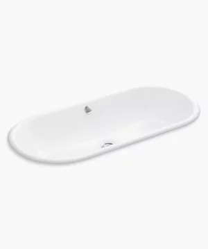 KOHLER Iron Plains® Capsule: 31-13/16" x 14-7/16"x 4-11/16"Drop-in/undermount bathroom sink
