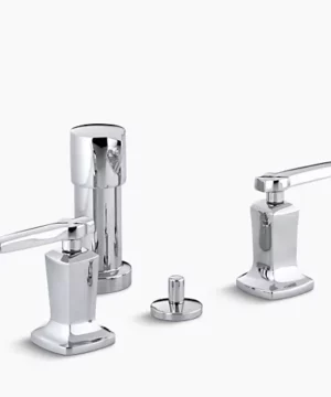 KOHLER Margaux®Vertical spray bidet faucet with lever handles