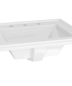American Standard Town Square S Countertop Sink, 8-inch Centers, White