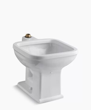 KOHLER Tyrrell™ 21" x 27-1/8" floor-mount siphon-jet flushing rim service sink