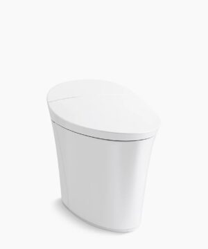 KOHLER Veil® One-piece compact elongated smart toilet, dual-flush