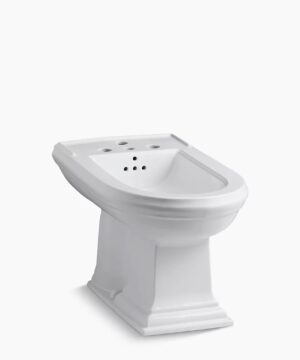KOHLER Memoirs® Vertical spray bidet with 4 faucet holes