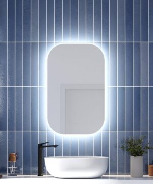 Kalia Canada ECLIPSE LED-illuminated bathroom mirror - 20” x 32”