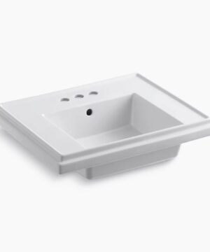 KOHLER Tresham® 24" square pedestal bathroom sink