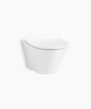KOHLER Brazn® Wall-hung round-front toilet, dual-flush