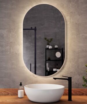 Kalia Canada ECLIPSE LED-illuminated bathroom mirror - 20” x 32”