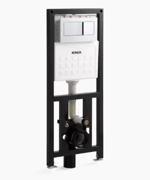 KOHLER 2" x 6" in-wall tank and carrier system