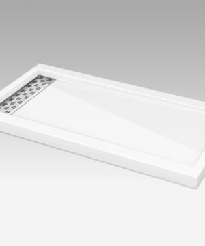 FLEURCO CANADA ABE QUAD 48”x 36” BASE WITH SIDE LINEAR DRAIN COVER