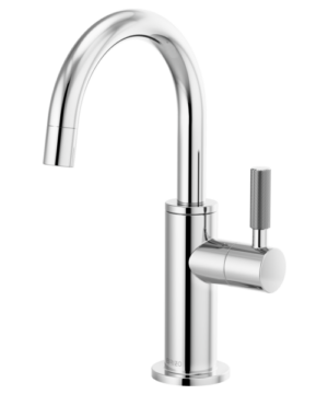 BRIZO Litze® Beverage Faucet with Arc Spout and Knurled Handle