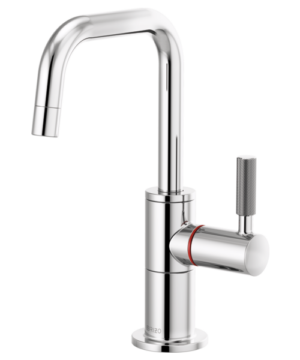 BRIZO Litze® Instant Hot Faucet with Square Spout and Knurled Handle