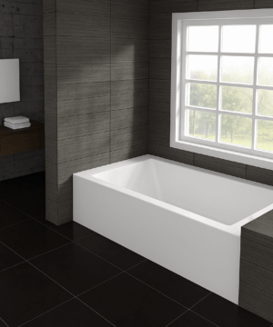 Oceania Canada 60”x 32”x18" Pure Alcove Bathtub