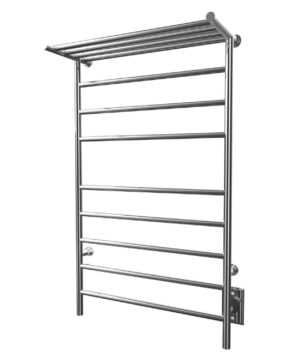 ICO Canada 24″x40″ Kontour Angle Electric Towel Warmer with Shelf