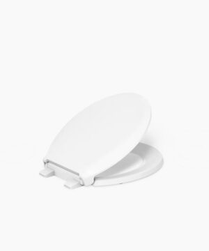 KOHLER Cachet® ReadyLatch® Quiet-Close™ round-front toilet seat