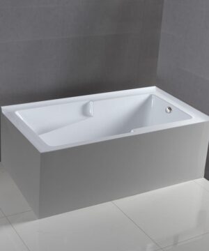 Ruby Canada 60" x 32" x 22" Acrylic Corner bathtub