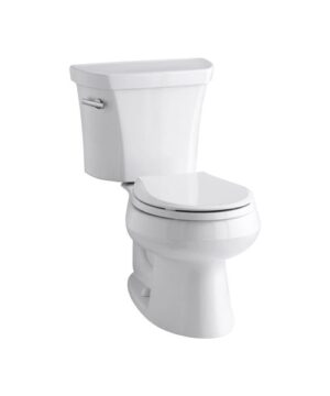 KOHLER Wellworth®Two-piece round-front toilet, 1.6 gpf
