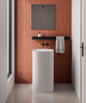StoneTouch Ïo Free-standing Rectangular Basin