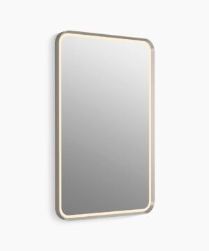 KOHLER Essential Ultrabright 22" x 34" rectangular lighted framed mirror