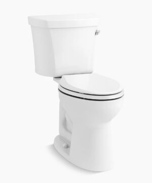 KOHLER Highline®Two-piece elongated toilet, dual-flush