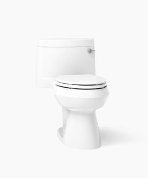 KOHLER Cimarron® One-piece elongated toilet with concealed trapway, 1.28 gpf