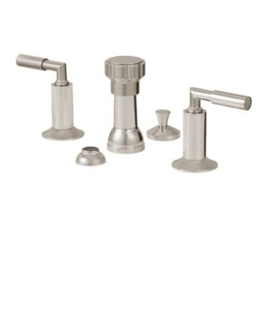 Aquabrass Canada GEO 4 hole bidet set