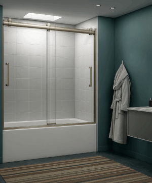 Fleurco Canada Mercury 60"x 66" Tub enclosure, 5/16" (8 mm) glass