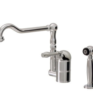 Aquabrass Canada Downton Spray Dual stream mode kitchen faucet with side spray