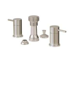 Aquabrass Canada VOLARE 4 hole bidet set