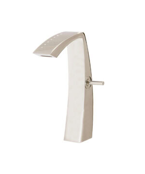 Aquabrass Canada ETNA Tall single-hole lavatory faucet with crystals