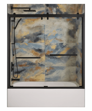 RUBY CANADA 60” Bathtub Sliding Door