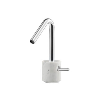 Aquabrass Canada MARMO Single-hole lavatory faucet CL14BC -  White carrara