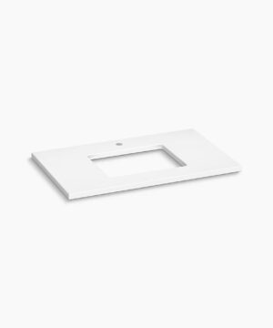 KOHLER Silestone® 37" quartz vanity top with rectangular cutout