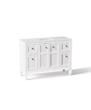 KOHLER Hearthaven® 48" bathroom vanity cabinet with sink and quartz top
