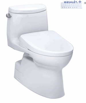 TOTO Carlyle® II WASHLET®+ S7A One-Piece Toilet - 1.28 GPF