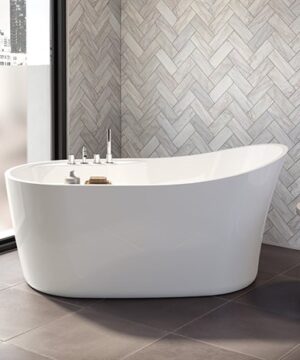 Fleurco Canada *NEW* Synfonia 60" Cast Iron In White