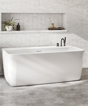Fleurco Canada *NEW* Sonoro Petite 60" Cast Iron In White
