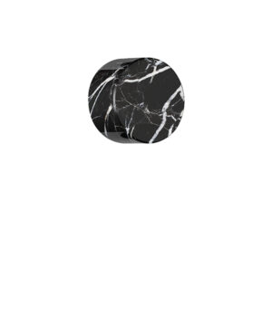 Aquabrass Canada MARMO thermostatic handle - Black Marquina