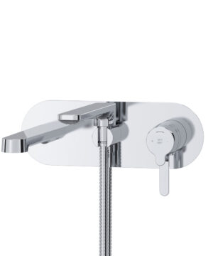 Riobel Nibi Wall Mount Tub Filler Trim