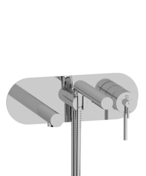Riobel GS Wall Mount Thermostatic/Pressure Balance Tub Filler Trim