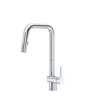 Riobel Azure Pull-Down Kitchen Faucet With U-Spout