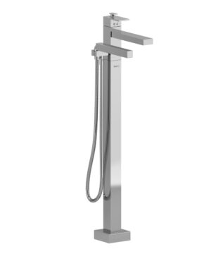 Riobel Kubik Thermostatic Single Hole Floor Mount Tub Filler Trim