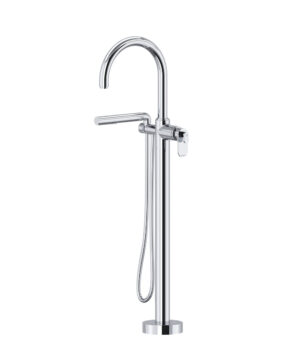 Riobel Arca Thermostatic Single Hole Floor Mount Tub Filler Trim