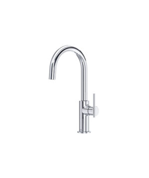 Riobel Lateral Bar/Food Prep Kitchen Faucet With C-Spout