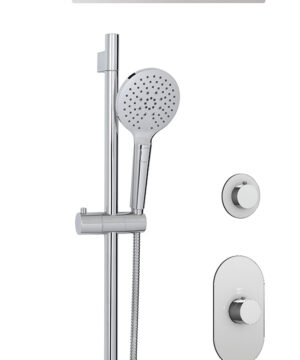 Aquabrass Canada D7G 3 Way Thermostatic Shower Kit with Recessed Rainhead – CalGreen compliant option